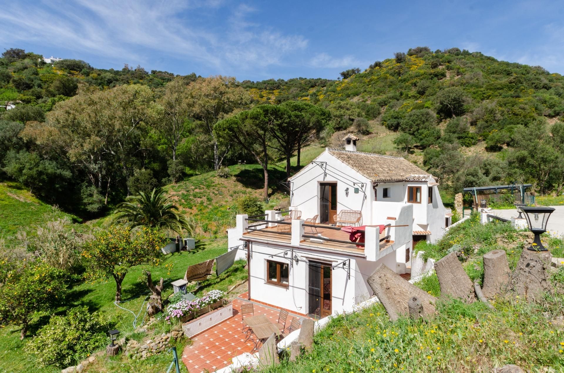 Jardí de Finca rústica en venda en Casares amb Calefacció, Jardí privat i Terrassa
