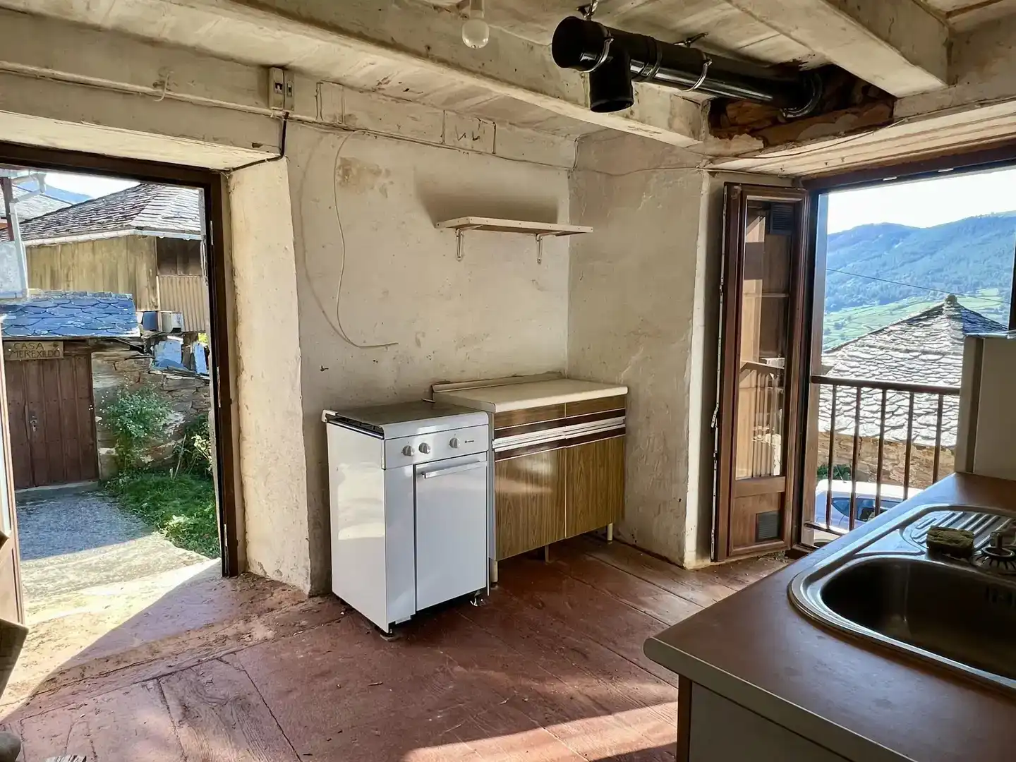Cuina de Casa o xalet en venda en Ibias amb Balcó