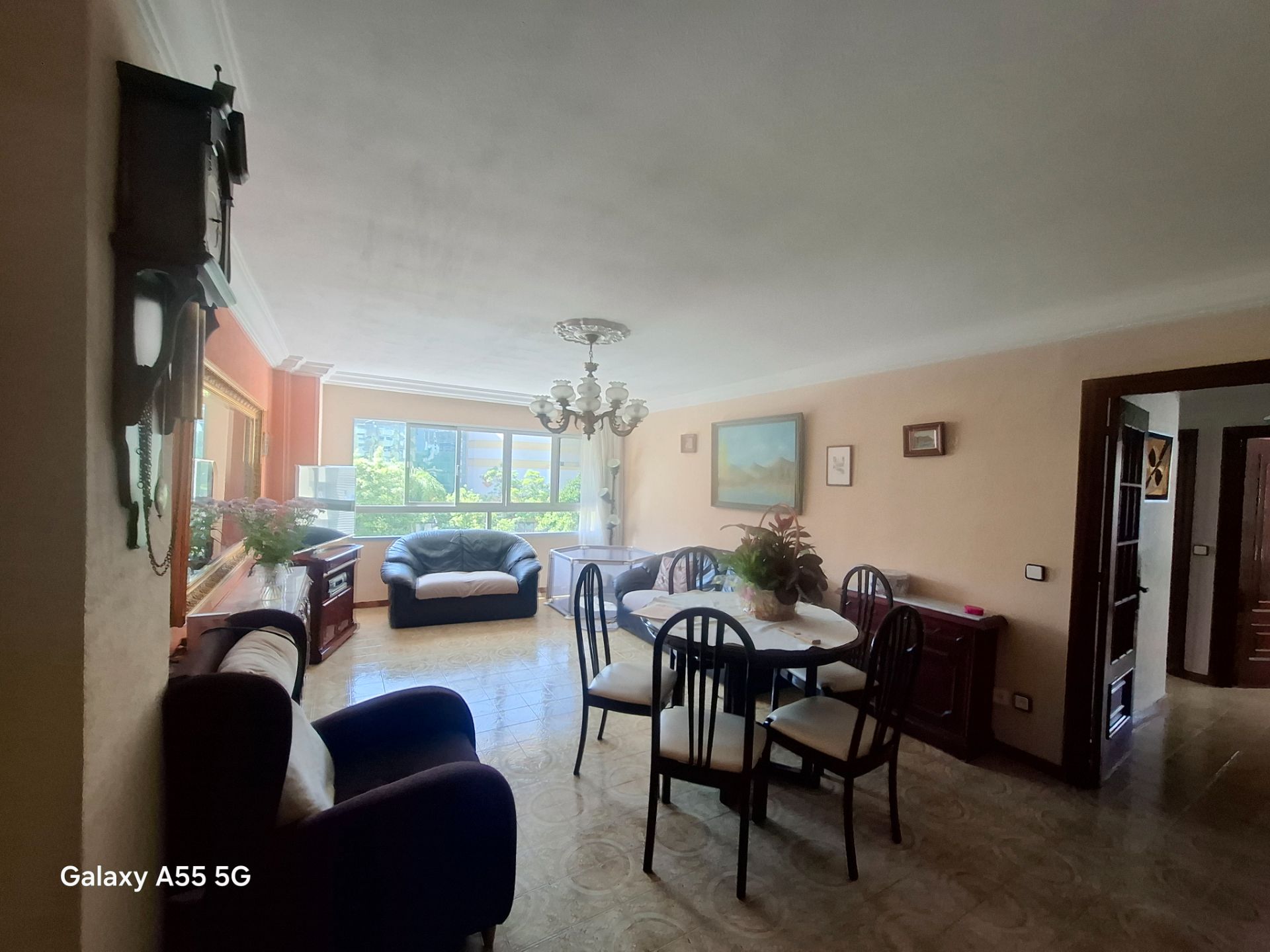 Sala d'estar de Pis de lloguer en Málaga Capital amb Moblat