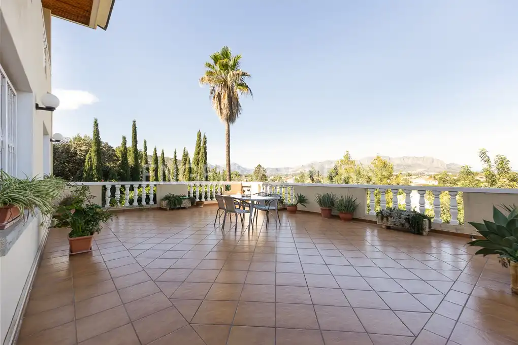 Terrassa de Casa o xalet en venda en Pedreguer amb Aire condicionat, Calefacció i Jardí privat