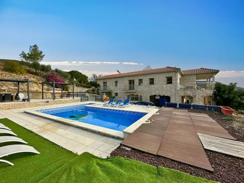 Swimming pool of Houses for sale in Vilajuïga  with Air Conditioner, Heating and Terrace