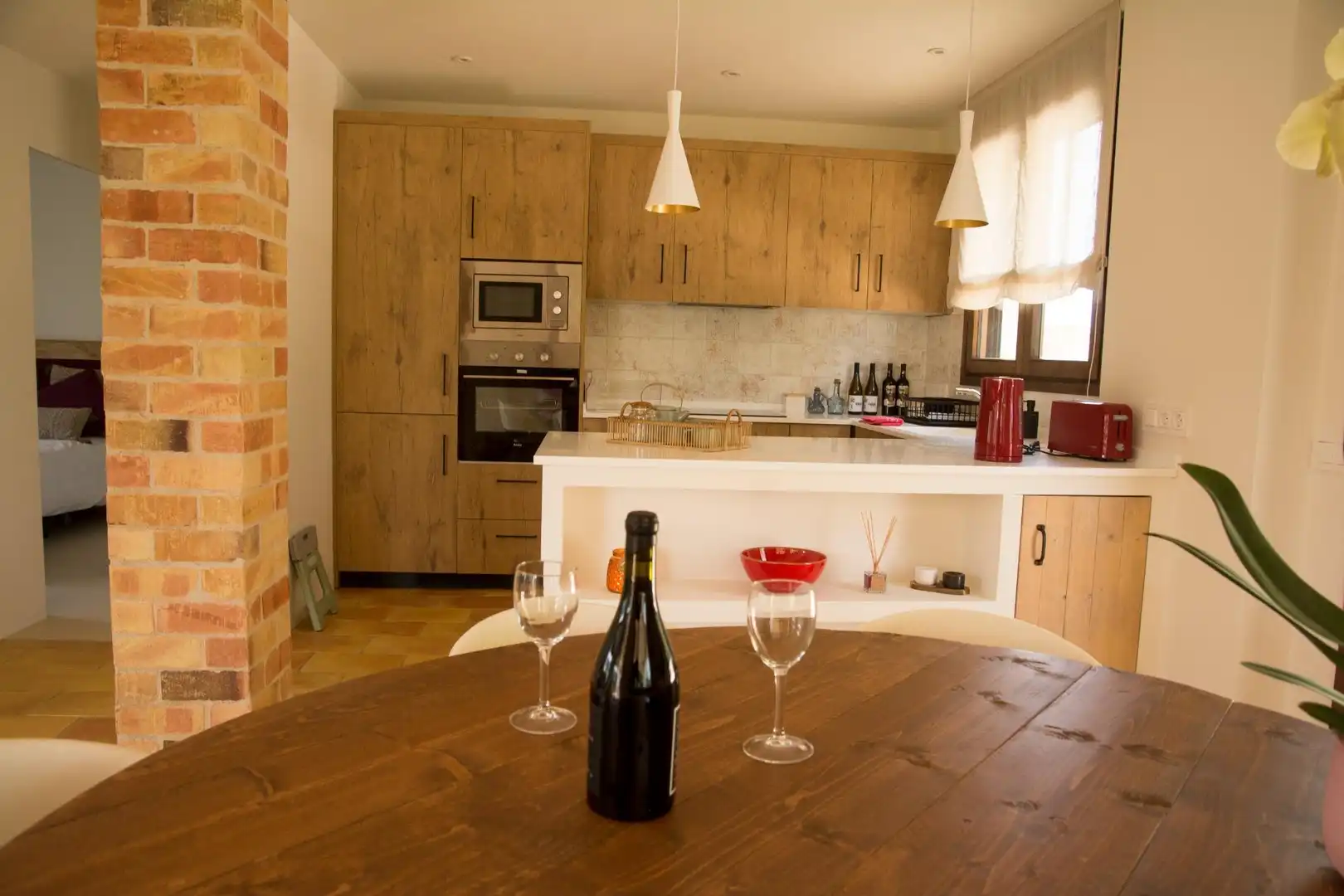 Küche von Haus oder Chalet zur Miete in Pedreguer mit Klimaanlage, Heizung und Privatgarten