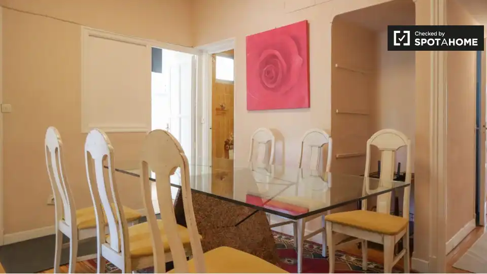 Flat with terrace to rent in Chamartín, imagen 12