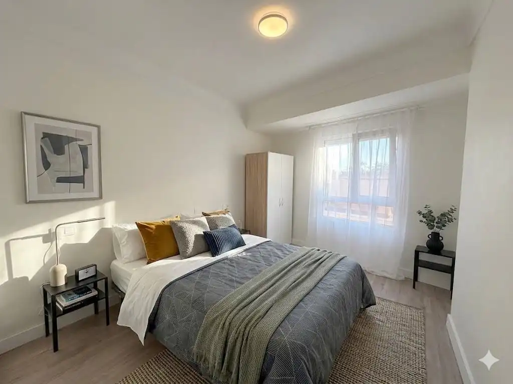 Bedroom of Flat for sale in Elche / Elx  with Furnished and Balcony
