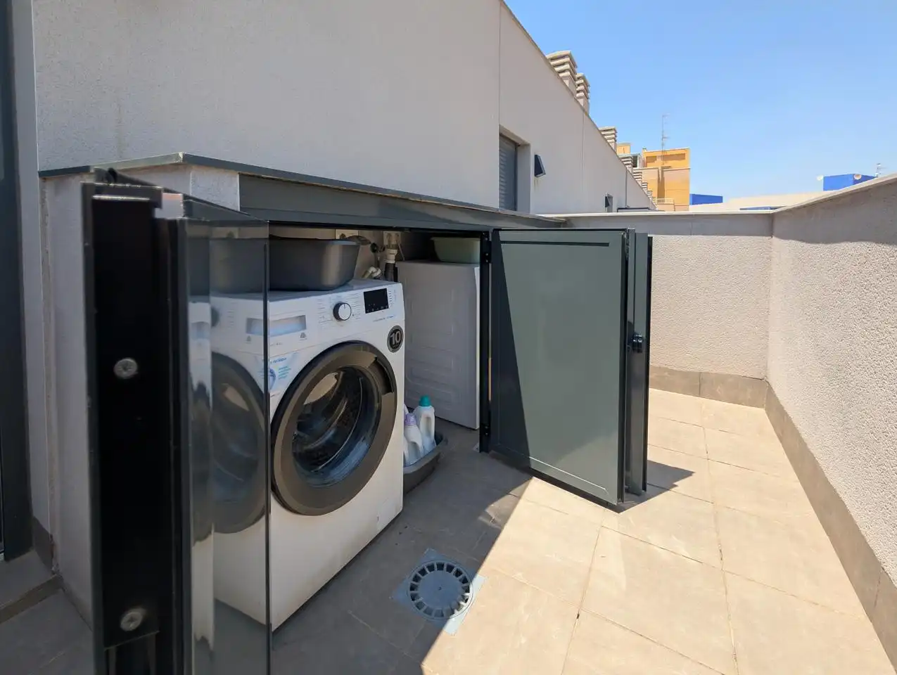 Terraza de Casa adosada en venta en Santa Pola con Aire acondicionado, Calefacción y Parquet