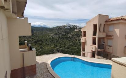 Piscina de Apartament en venda en Peñíscola / Peníscola amb Terrassa, Balcó i Piscina comunitària