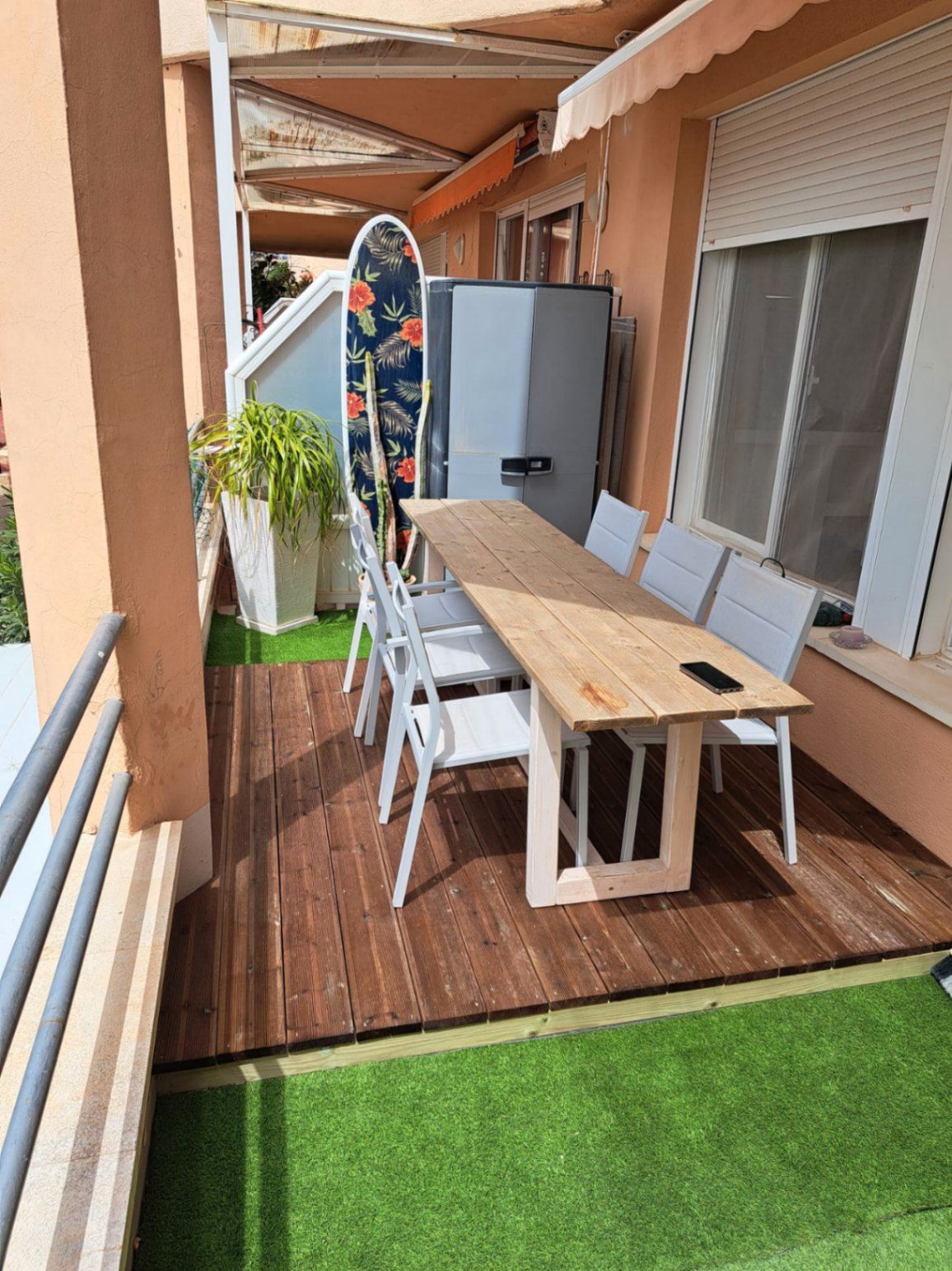 Terraza de Apartamento en venta en Calpe / Calp con Aire acondicionado, Calefacción y Terraza