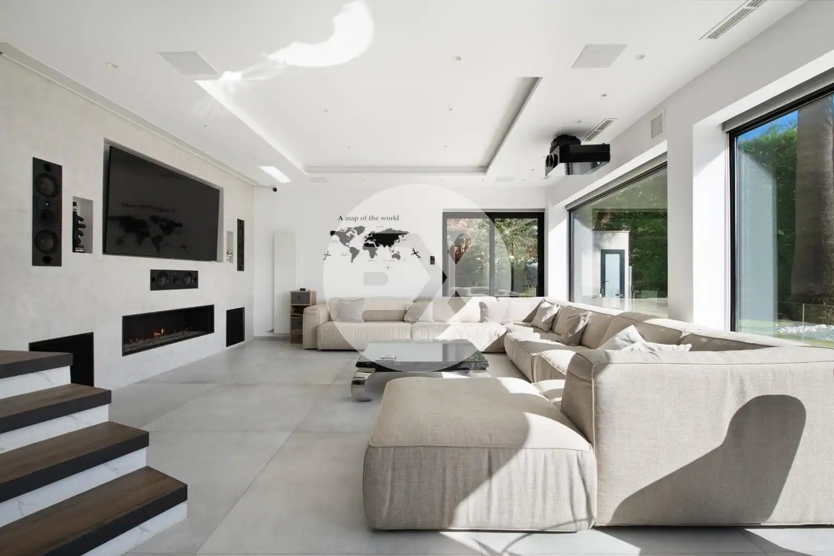 Living room of Houses for sale in Castelldefels  with Air Conditioner, Heating and Private garden