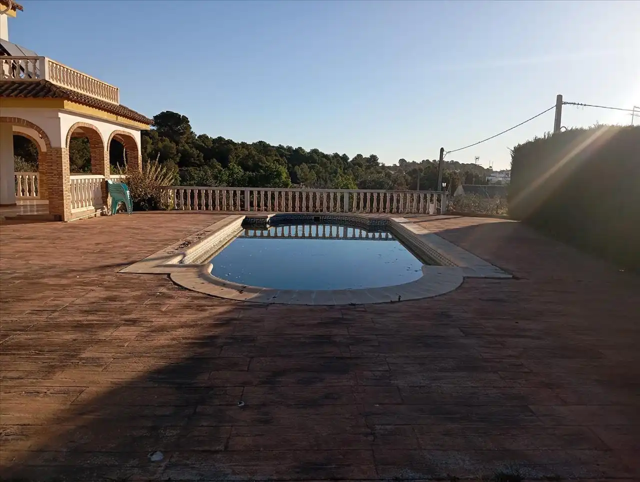 Piscina de Casa o xalet en venda en Chiva amb Calefacció, Jardí privat i Terrassa