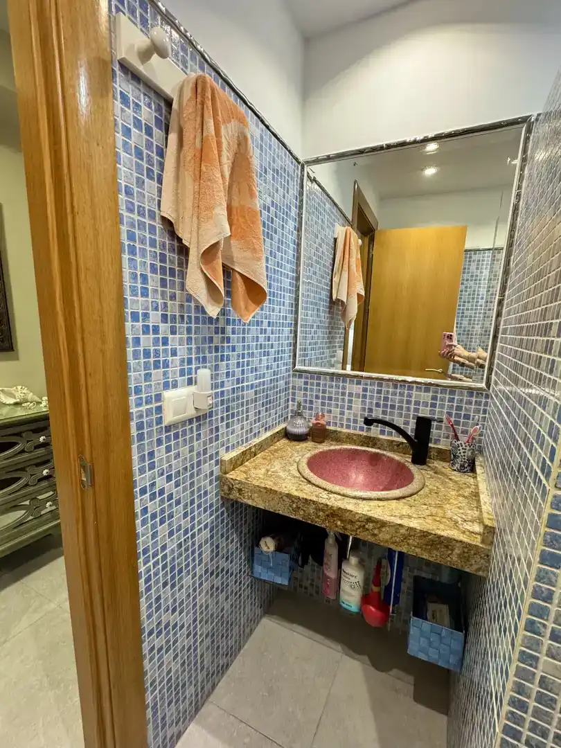Bathroom of Flat for sale in Vélez-Málaga  with Air Conditioner and Swimming Pool