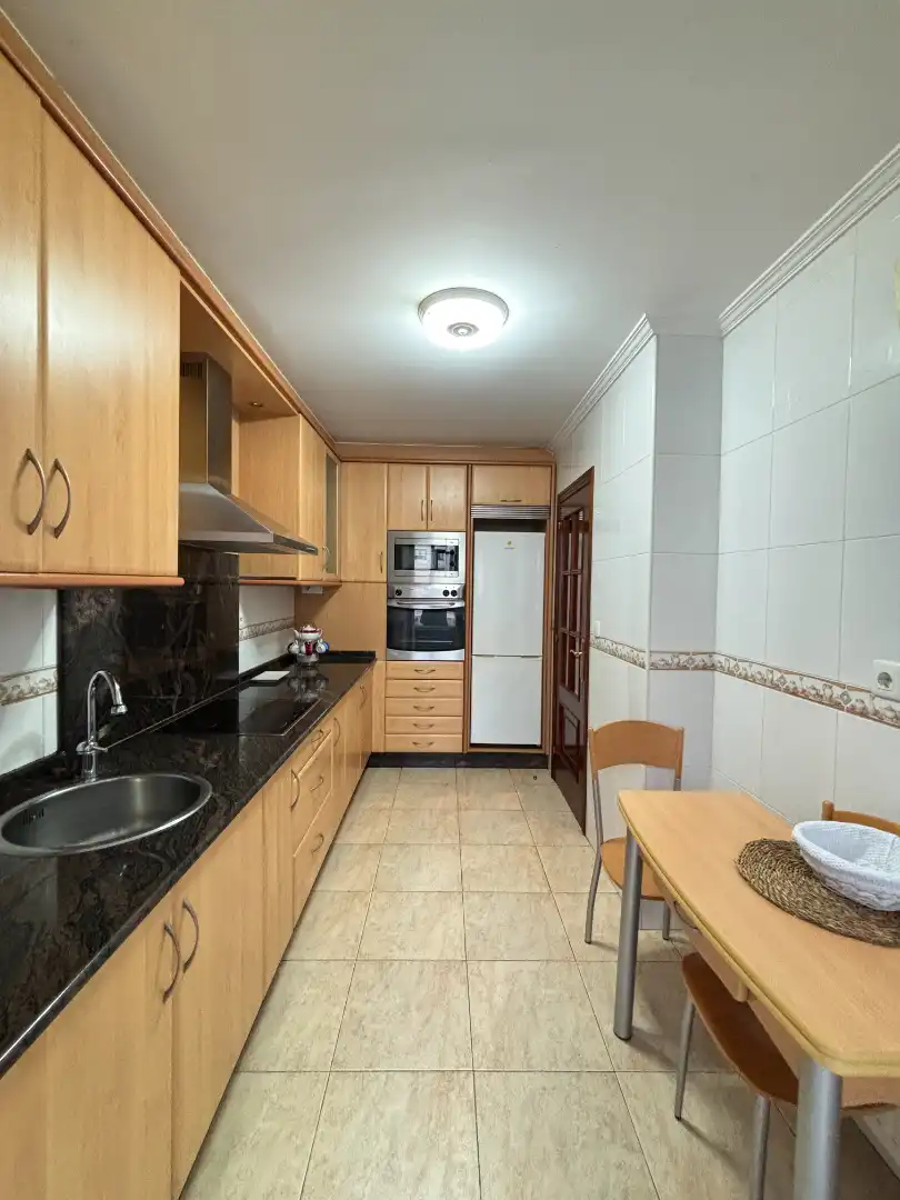 Kitchen of Flat for sale in Teo  with Heating, Storage room and Furnished