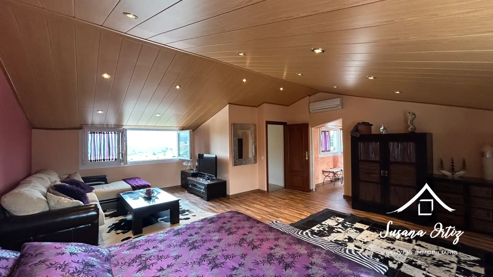 Habitación de Casa o chalet en venta en Masquefa con Aire acondicionado, Calefacción y Jardín privado