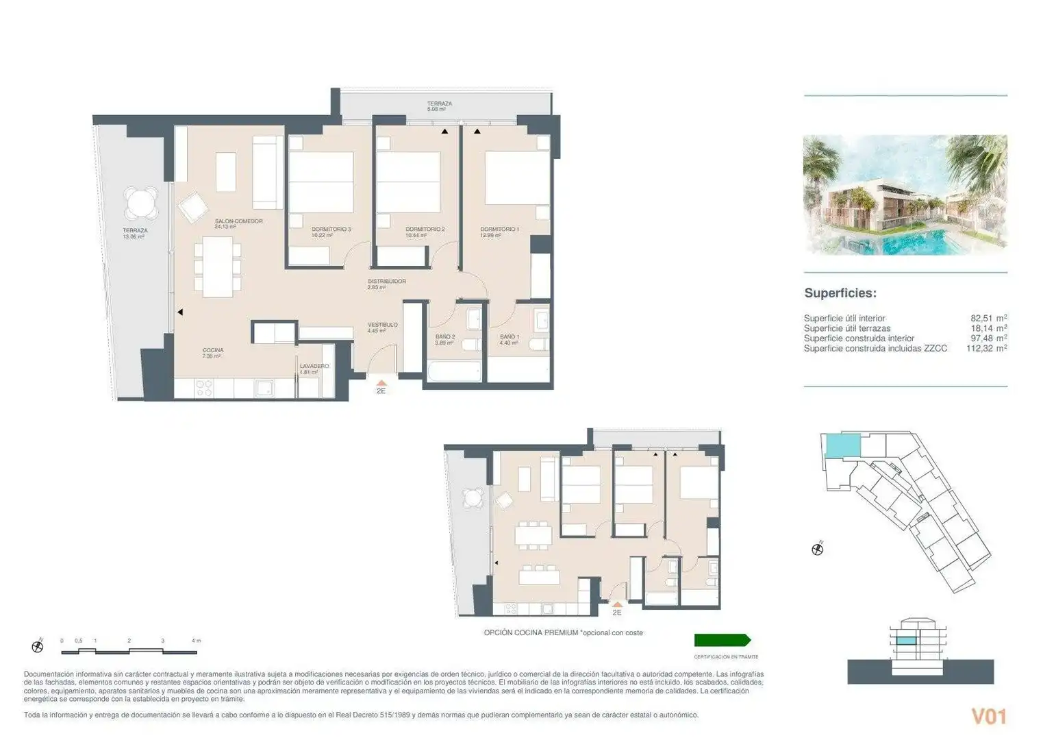 Appartement compact avec terrasse à vendre à Centro ciudad, imagen 13