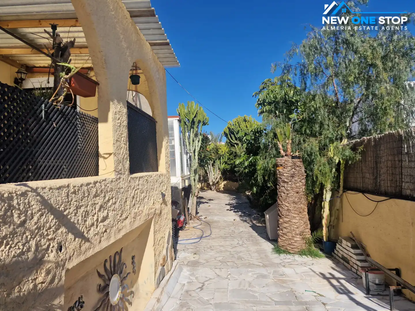 Exterior view of Houses for sale in Mojácar  with Air Conditioner, Heating and Private garden
