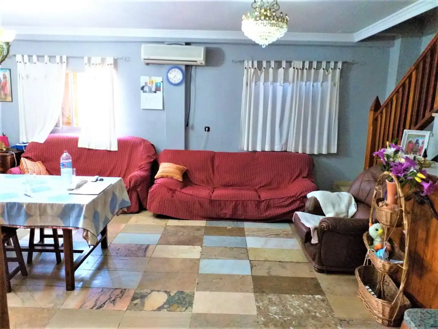 Sala d'estar de Casa o xalet en venda en Manises amb Aire condicionat, Jardí privat i Traster