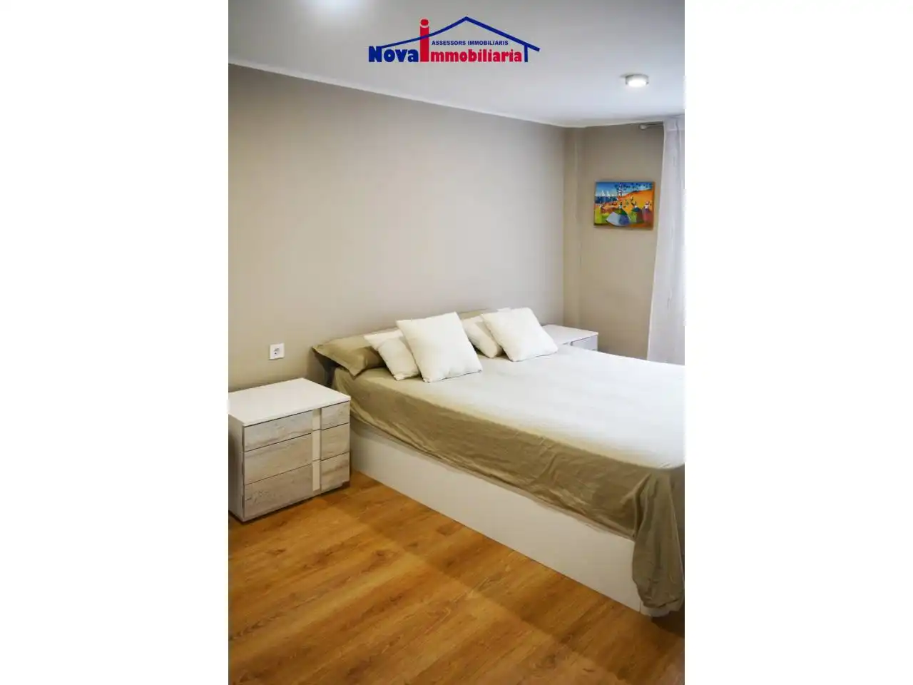 Bedroom of Flat for sale in Viladecans  with Parquet flooring, Furnished and Balcony