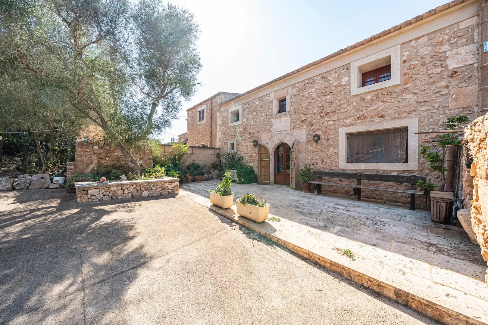 Vista exterior de Casa adosada en venta en Campos con Aire acondicionado, Calefacción y Jardín privado