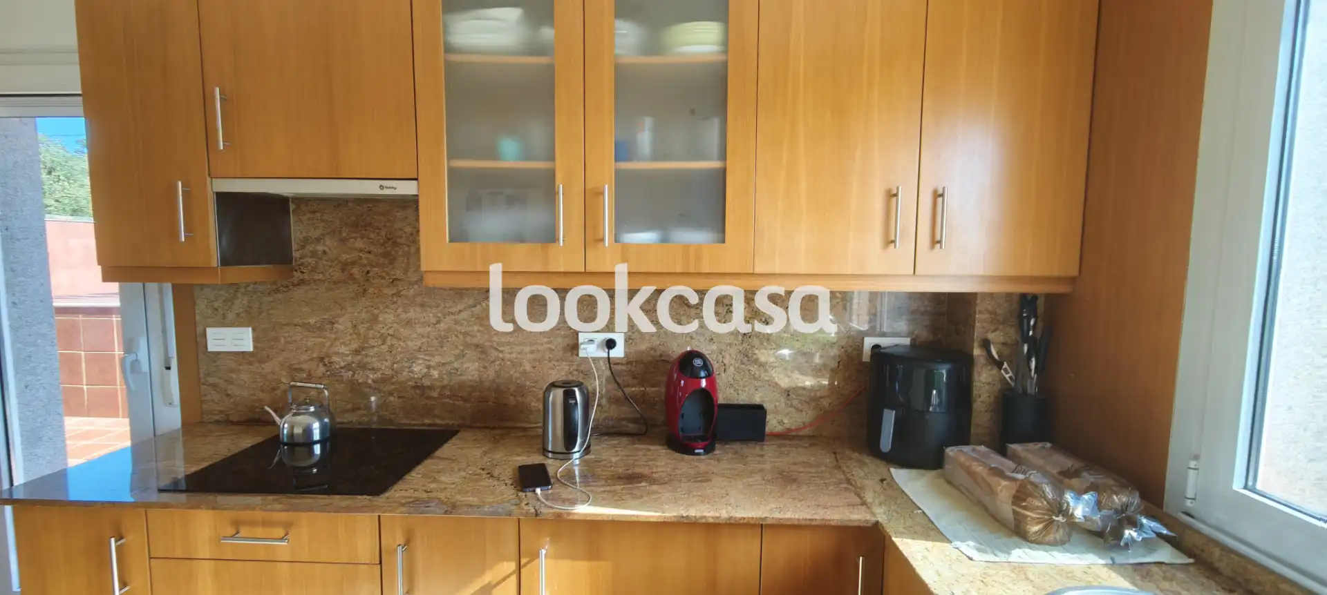 Cocina de Casa o chalet en venta en Meis con Calefacción, Jardín privado y Parquet
