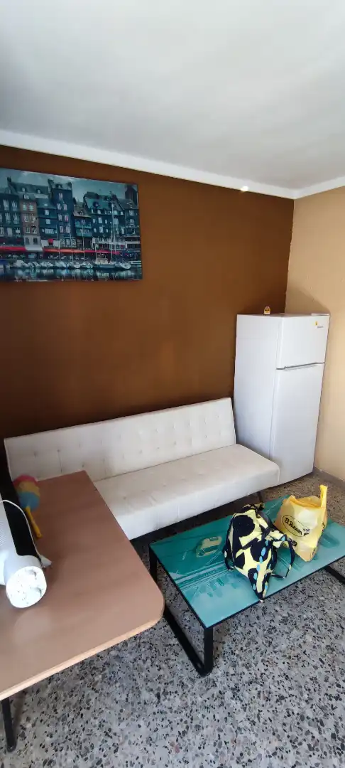 Sala de estar de Ático de alquiler en Zaragoza con Calefacción, Terraza y Amueblado