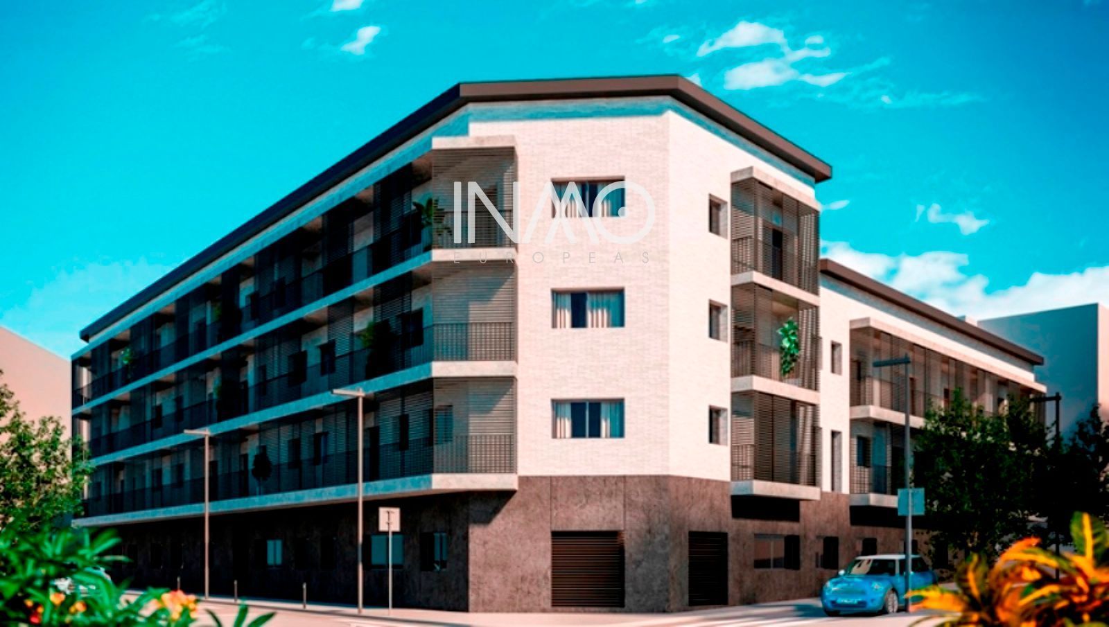 Exterior view of Flat for sale in Rubí  with Air Conditioner, Heating and Terrace