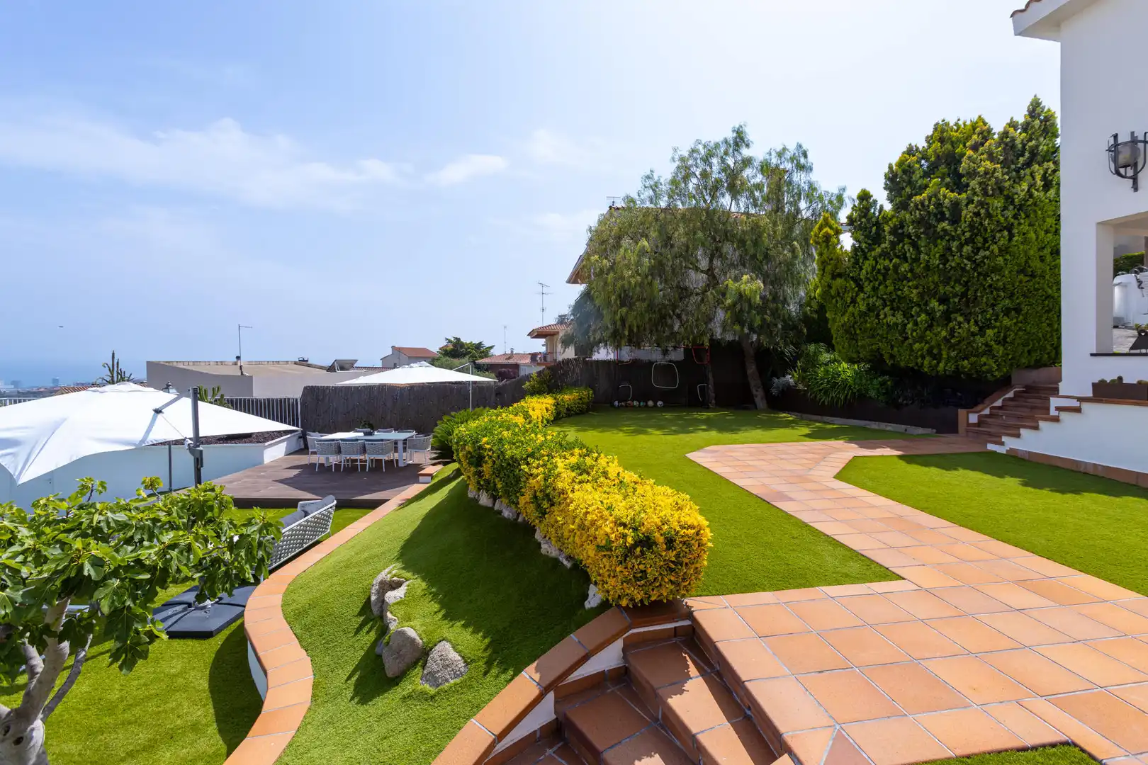Jardín de Casa o chalet en venta en Mataró con Aire acondicionado, Calefacción y Terraza