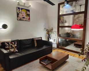 Living room of Flat to rent in  Madrid Capital  with Air Conditioner and Heating