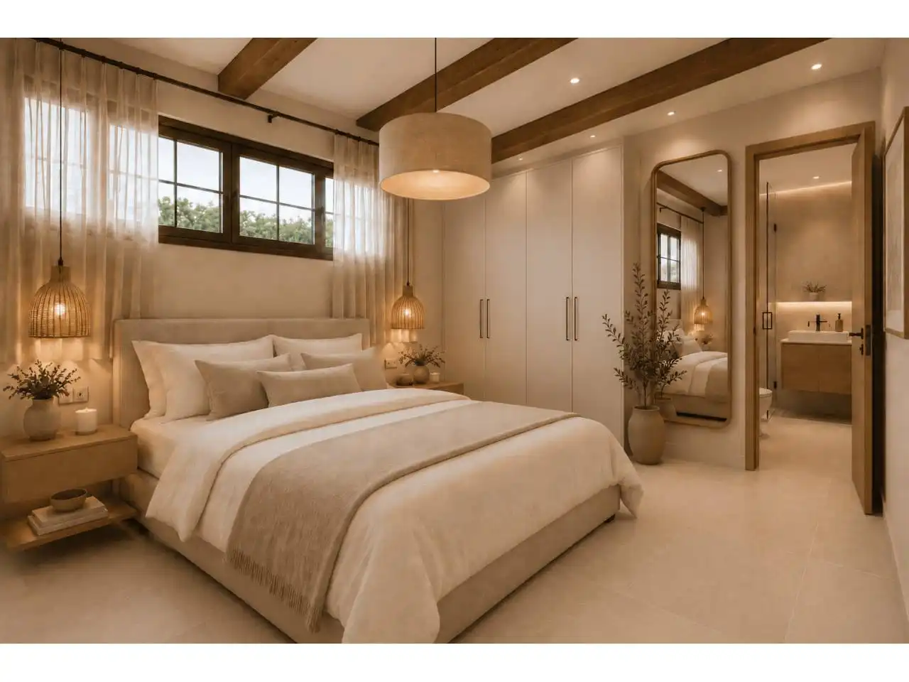 Bedroom of Houses for sale in Cambrils  with Air Conditioner, Heating and Private garden