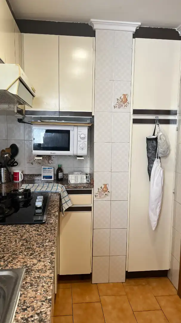 Kitchen of Flat for sale in Valencia  with Air Conditioner