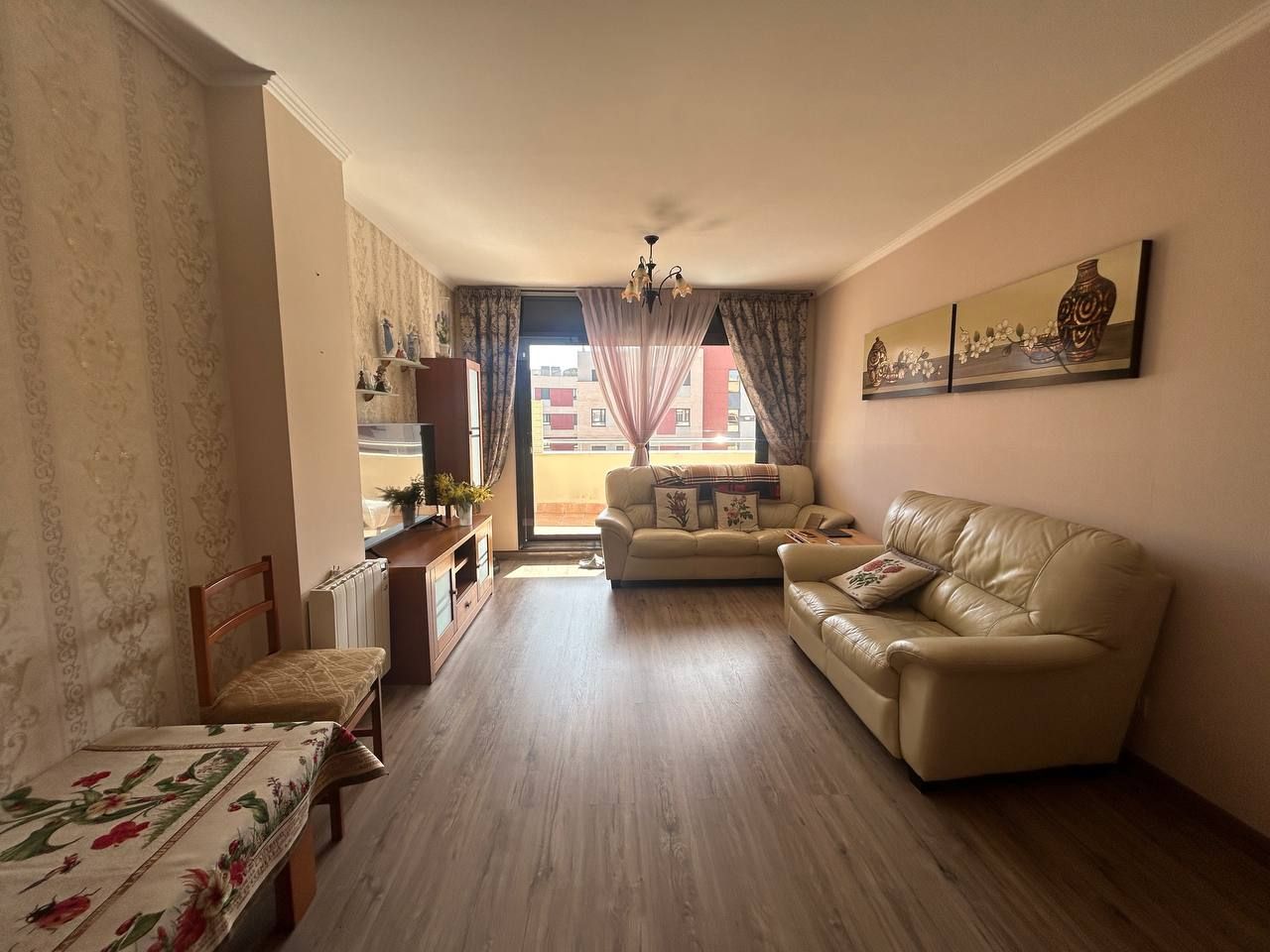 Living room of Flat for sale in Lloret de Mar  with Terrace and Furnished