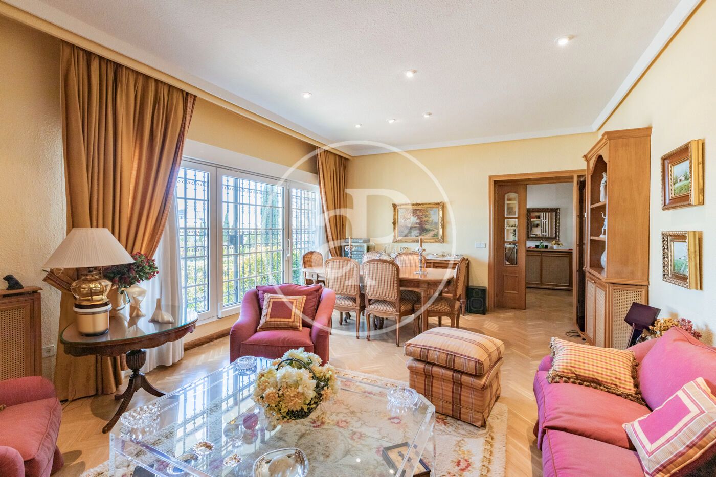 Living room of House or chalet for sale in Las Rozas de Madrid  with Air Conditioner, Heating and Private garden