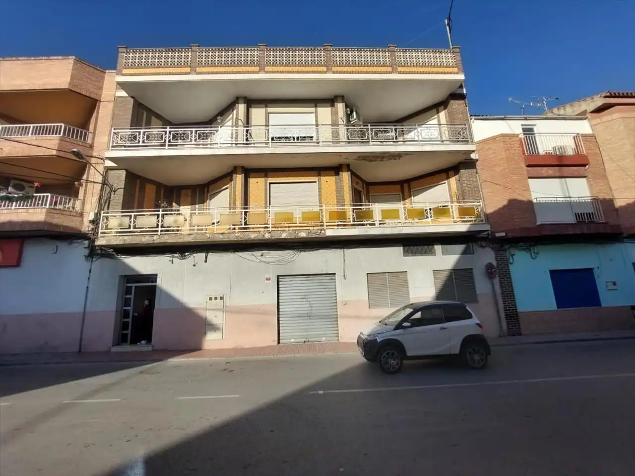 Vista exterior de Piso en venta en Murcia