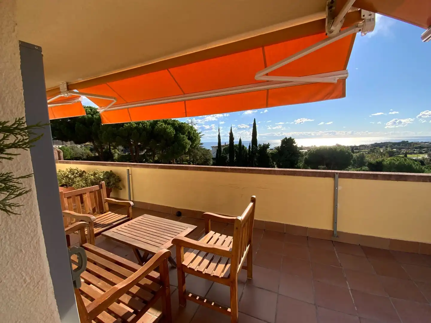 Terrasse von Dachboden zum Verkauf in Sant Vicenç de Montalt mit Klimaanlage, Heizung und Abstellraum