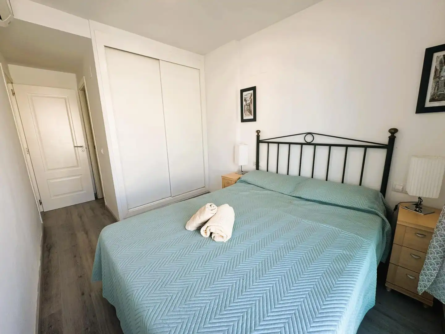 Dormitori de Apartament en venda en Dénia amb Aire condicionat, Jardí privat i Terrassa