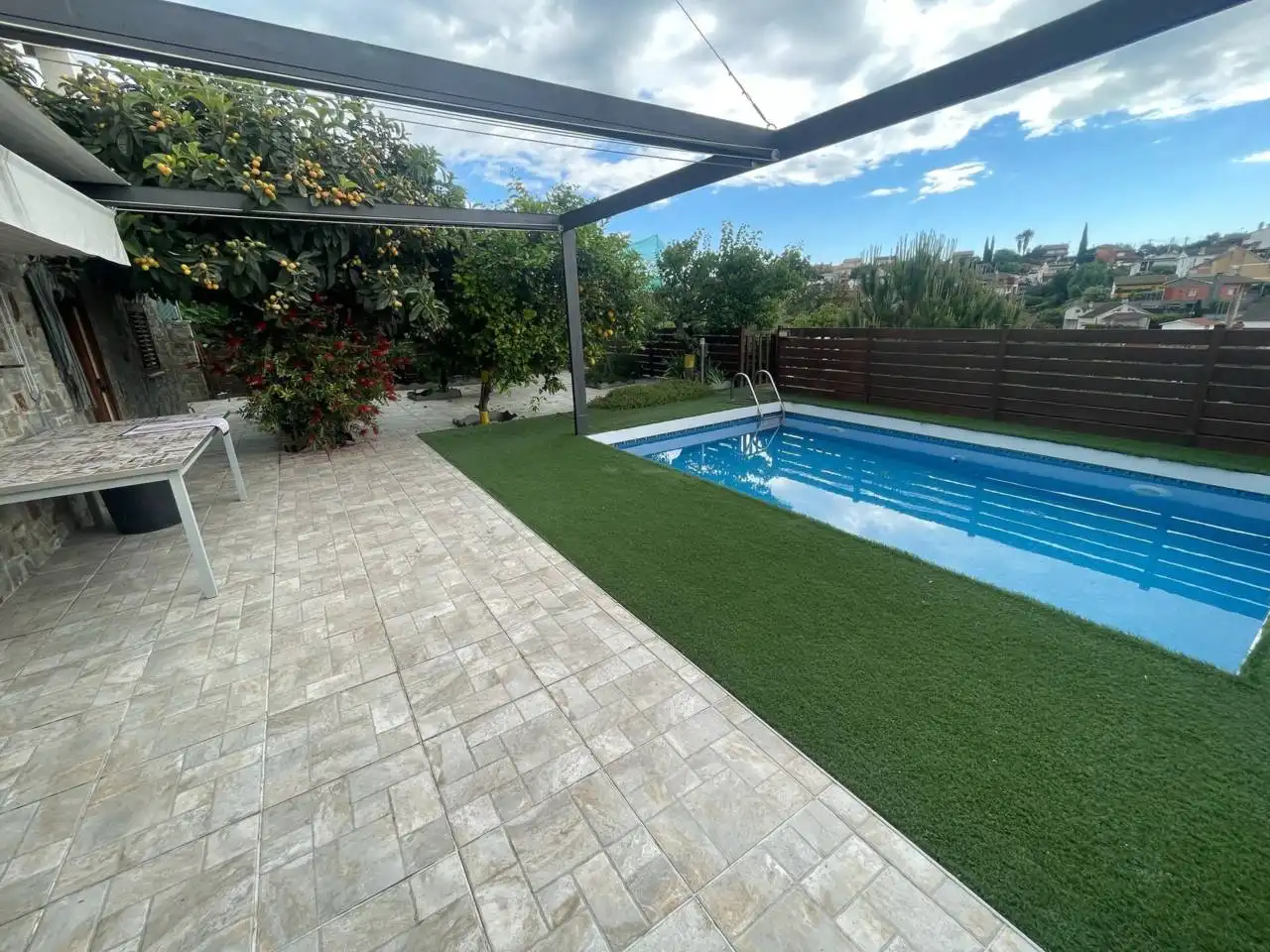 Piscina de Casa o chalet en venta en Lliçà d'Amunt con Calefacción, Jardín privado y Terraza
