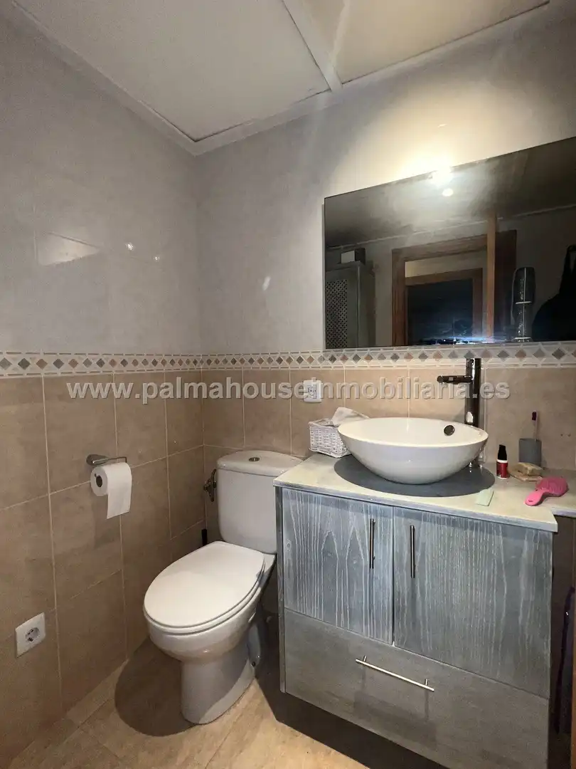 Badezimmer von Erdgeschoss zum Verkauf in Santa Margalida mit Klimaanlage, Heizung und Terrasse