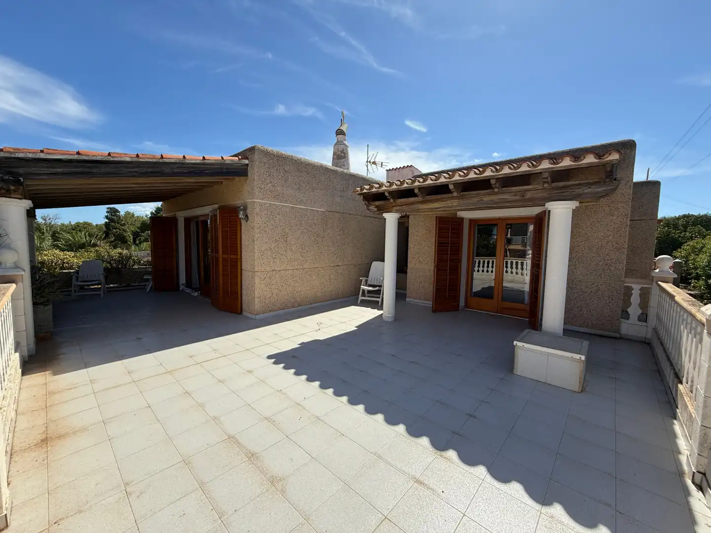 Garden of Houses for sale in Sant Josep de sa Talaia  with Air Conditioner, Heating and Terrace