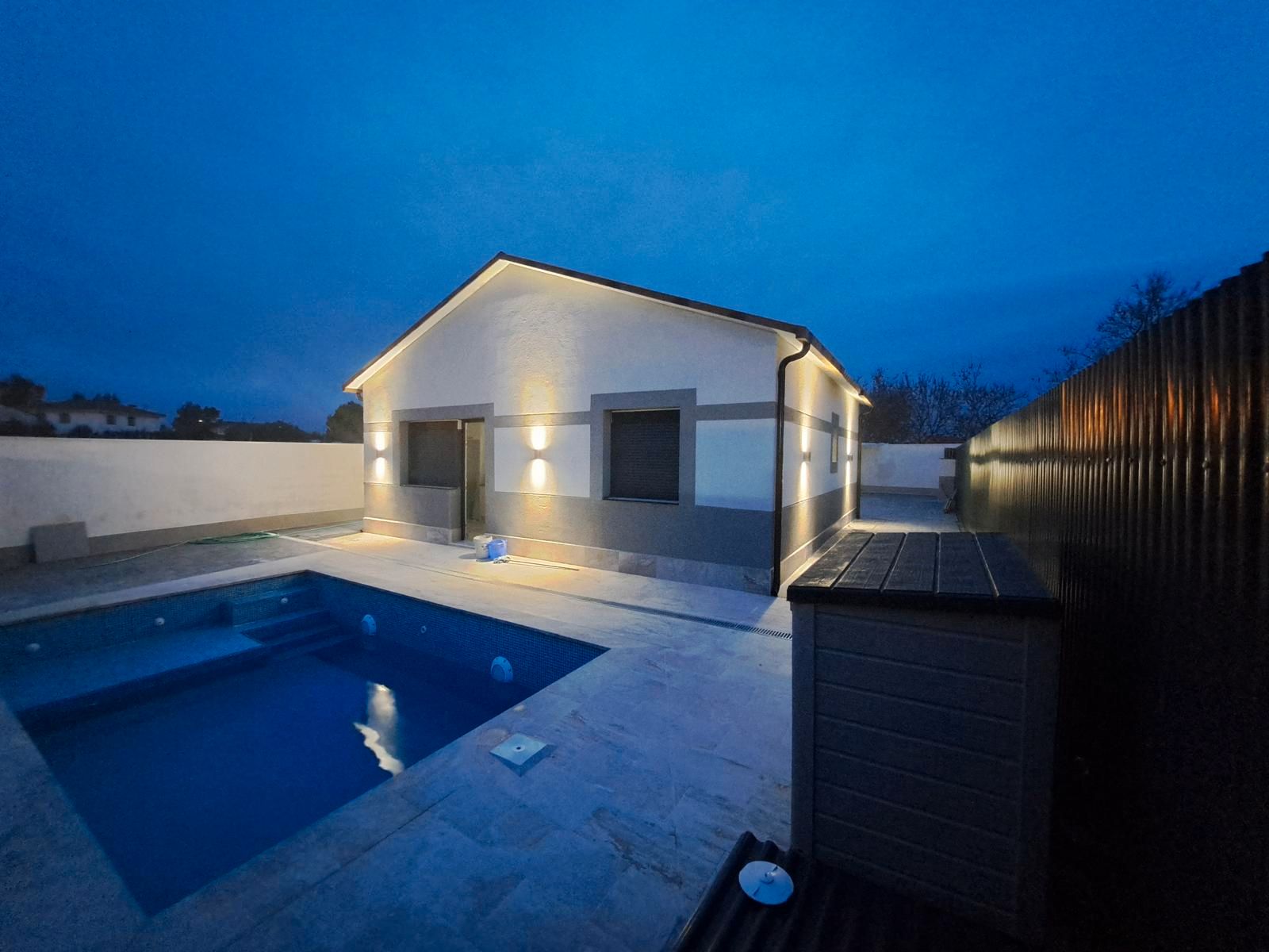 Swimming pool of House or chalet for sale in Las Ventas de Retamosa  with Air Conditioner, Heating and Private garden