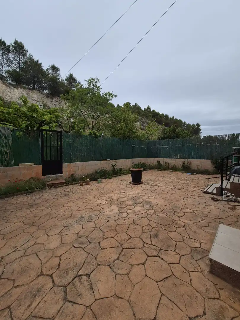Terraza de Casa adosada en venta en Almoguera con Amueblado