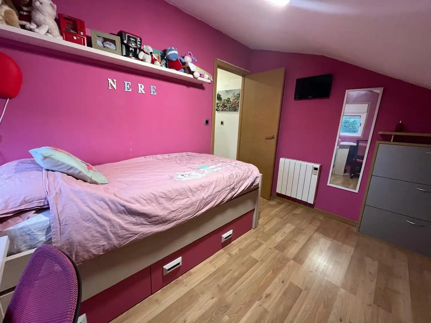 Bedroom of Houses for sale in Oleiros  with Heating, Private garden and Terrace