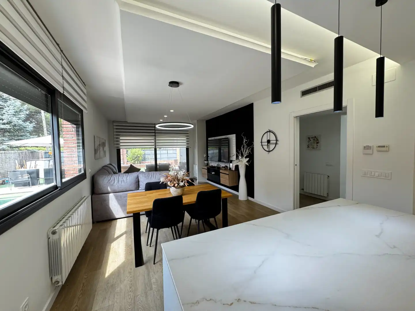 Sala d'estar de Casa o xalet en venda en Sant Antoni de Vilamajor amb Aire condicionat, Calefacció i Jardí privat