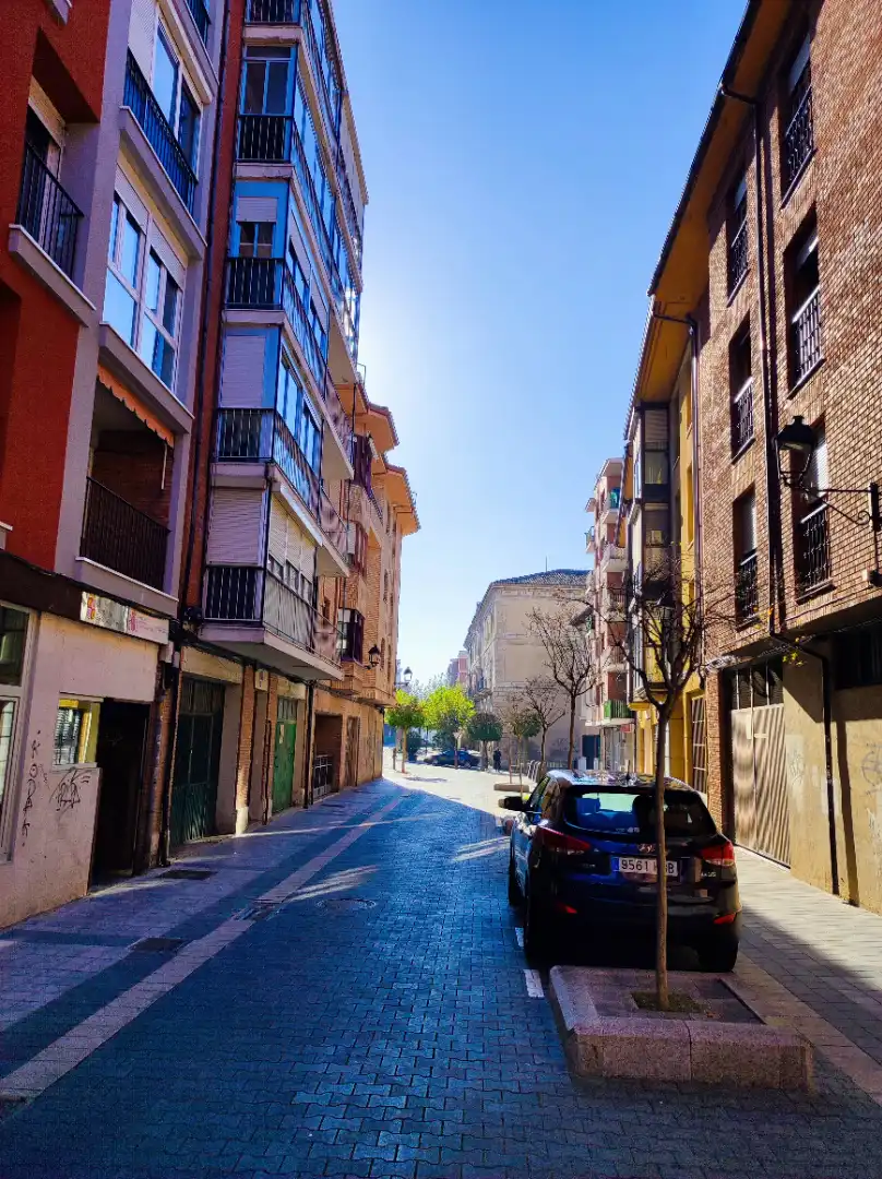 Exterior view of Flat for rent in Palencia  with Heating, Parquet flooring and Terrace