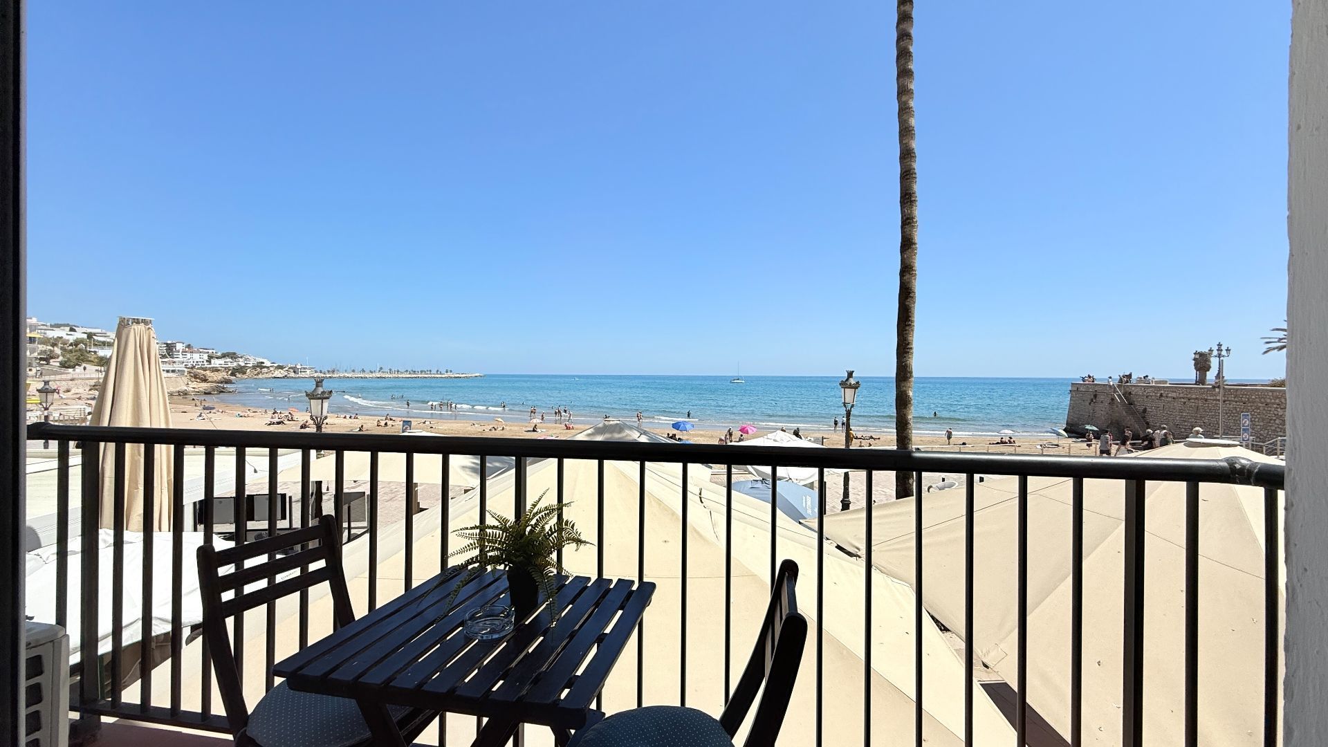 Terrace of Flat for sale in Sitges  with Air Conditioner, Heating and Terrace