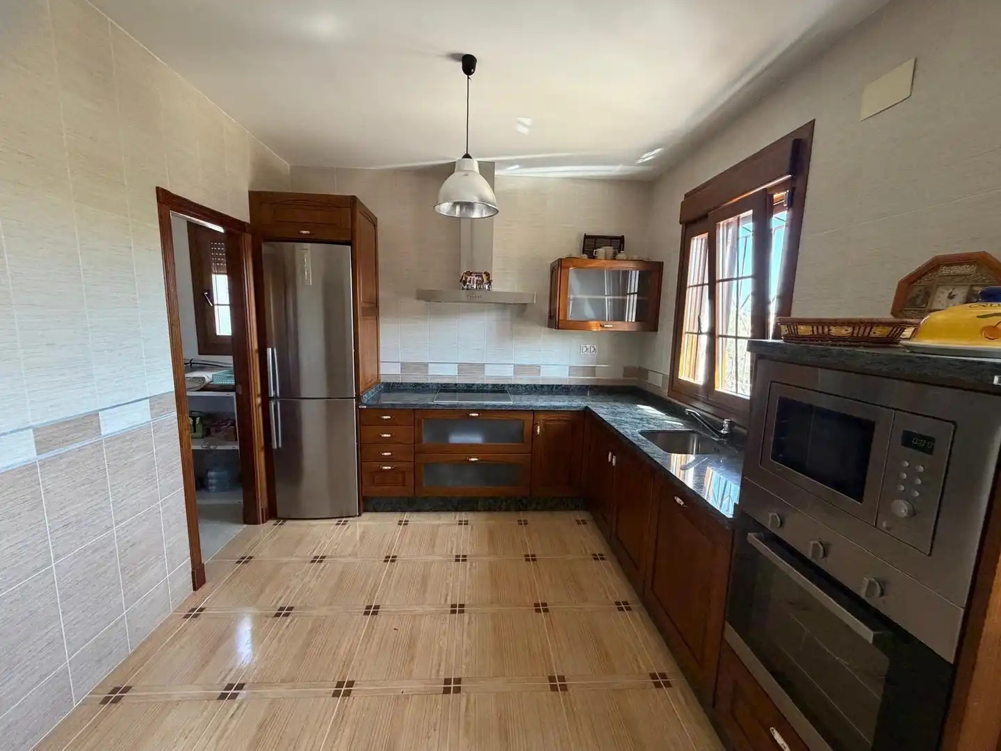 Cocina de Casa o chalet en venta en Casar de Cáceres con Aire acondicionado, Calefacción y Terraza