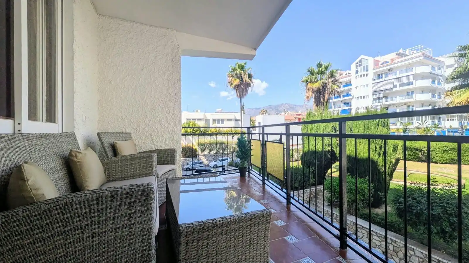 Terrace of Flat for rent in Fuengirola  with Terrace, Furnished and Balcony