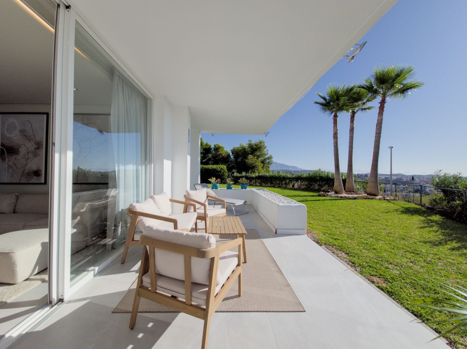 Jardín de Apartamento en venta en Málaga Capital con Aire acondicionado, Terraza y Alarma