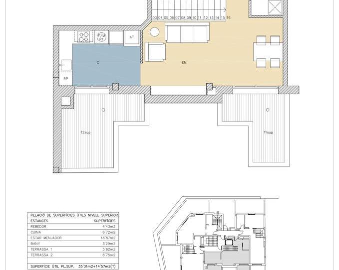 Foto 1 de Dúplex en venta en Carrer de las Navas de Tolosa, Segle XX, Barcelona