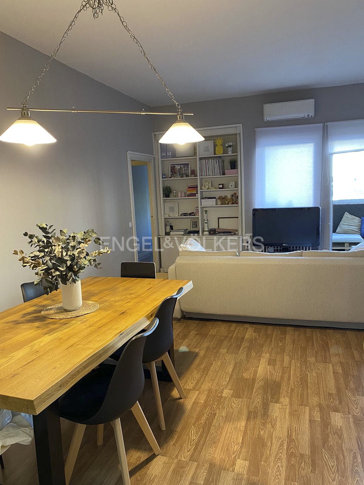 Menjador de Apartament en venda en  Madrid Capital amb Aire condicionat, Calefacció i Parquet