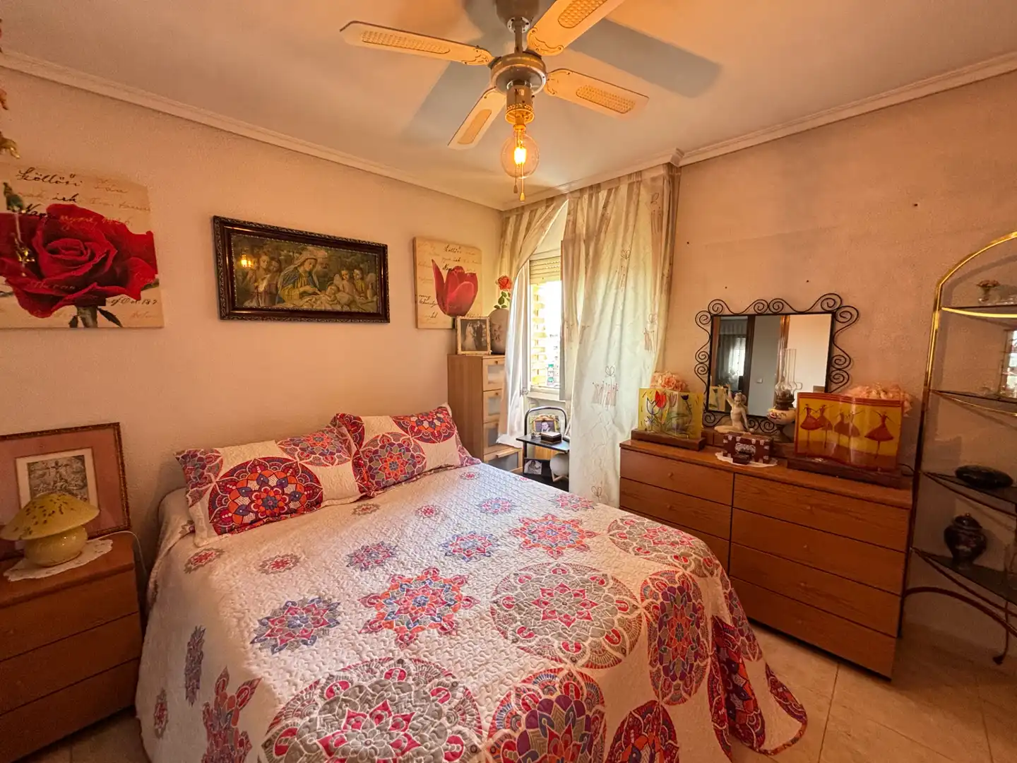 Schlafzimmer von Wohnung zum Verkauf in Madrid mit Heizung, Privatgarten und Terrasse