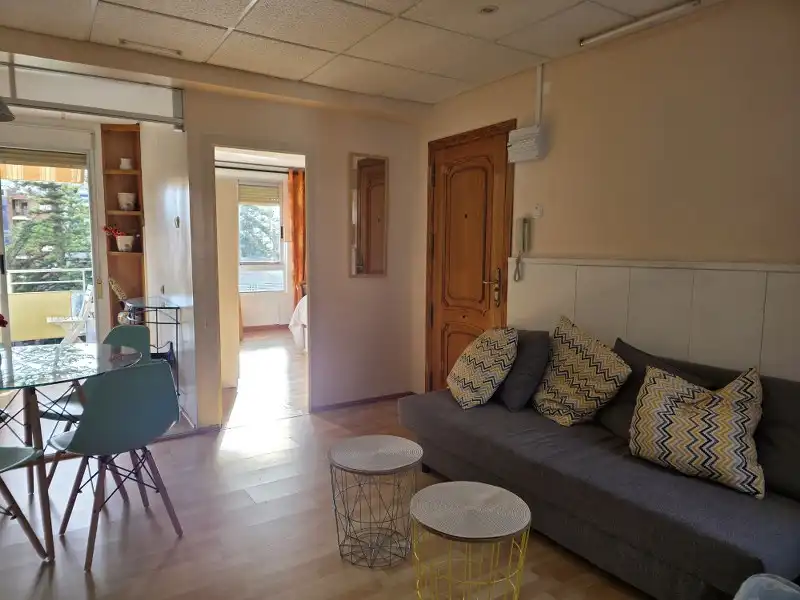 Sala d'estar de Apartament en venda en Cullera amb Aire condicionat, Calefacció i Parquet