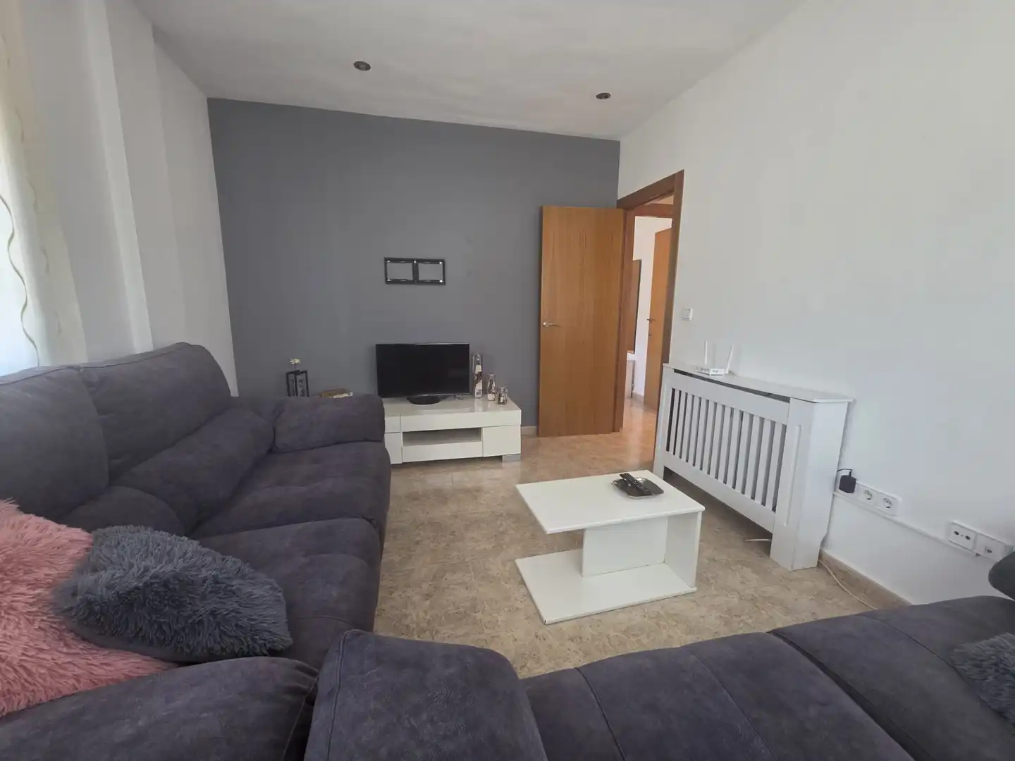 Sala d'estar de Planta baixa en venda en San Javier amb Aire condicionat, Calefacció i Jardí privat